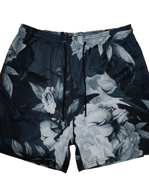 Load image into Gallery viewer, Summer New men short pant Rose Design Casual Shorts Street Hip Hop
