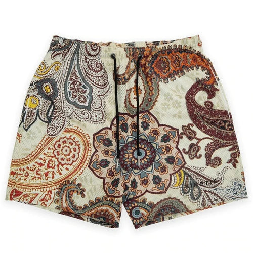 Load image into Gallery viewer, Summer New men short pant Rose Design Casual Shorts Street Hip Hop
