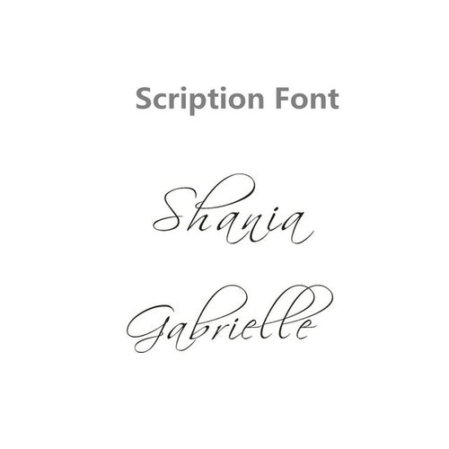 Load image into Gallery viewer, Stainless Steel Personalized Jewelry Alison Font
